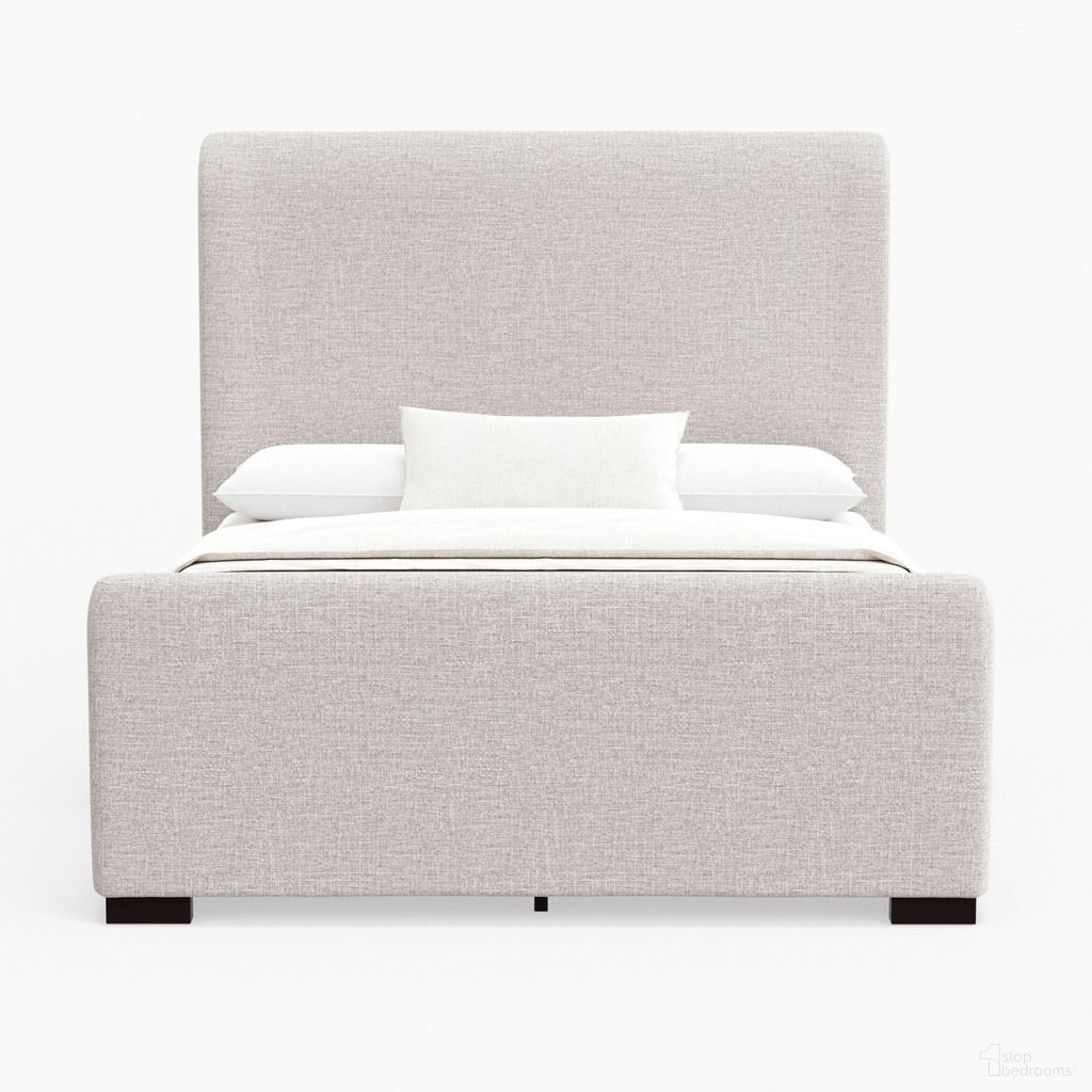 Adele Standard King Bed In Oatmeal