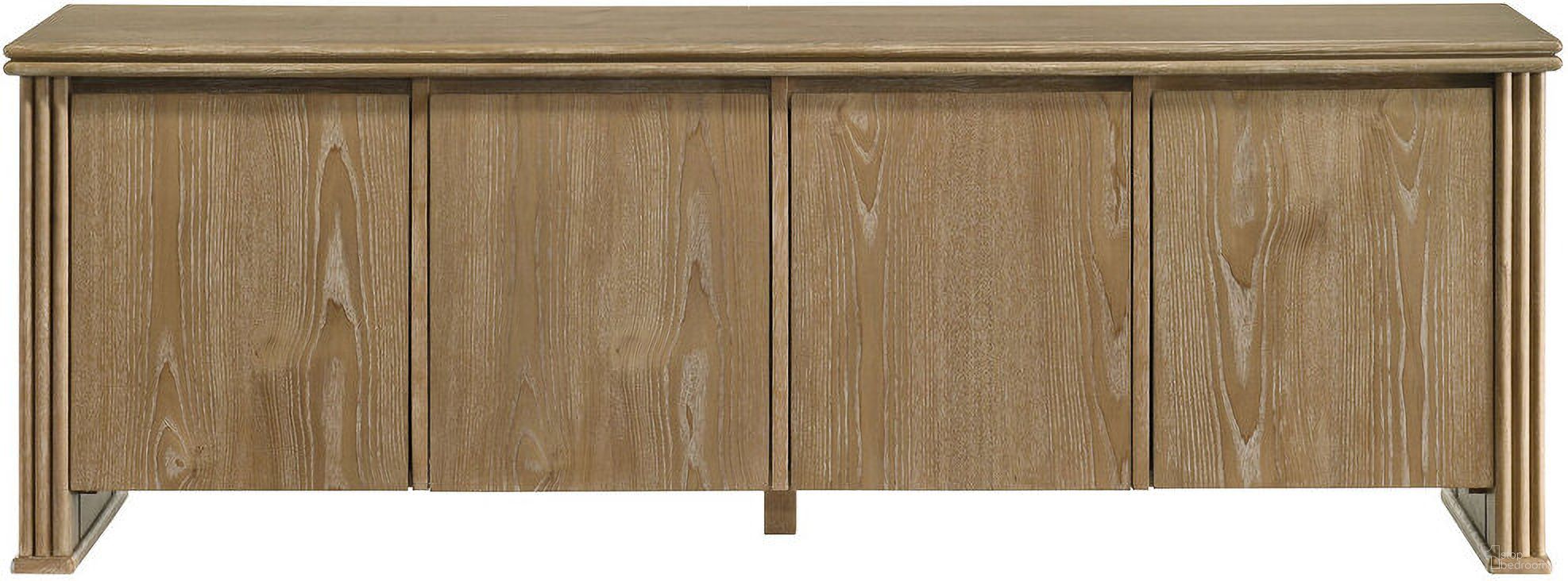 The appearance of Adina 70-Inch TV Stand Media Console In Distressed Light Brown designed by Coaster in the transitional interior design. This distressed light brown piece of furniture was selected by 1StopBedrooms from Adina Collection to add a touch of cosiness and style into your home. Sku: 722933. Material: MDF.