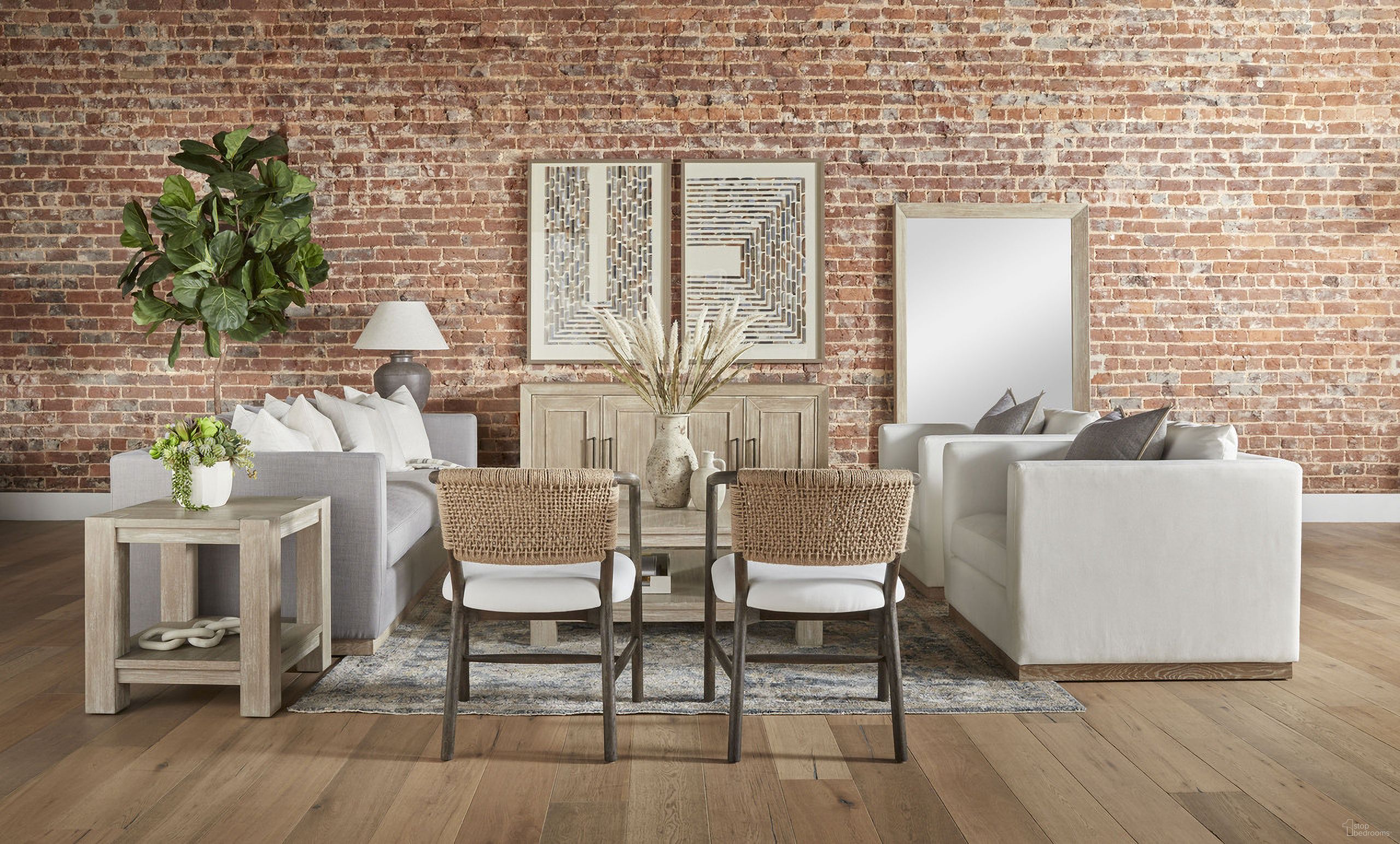 The appearance of Adler Rectangle Occasional Table Set In Natural Gray designed by Essentials For Living in the transitional interior design. This natural gray piece of furniture was selected by 1StopBedrooms from Traditions Collection to add a touch of cosiness and style into your home. Sku: 6129-CT.NG;6129-ET.NG. Material: Acacia.