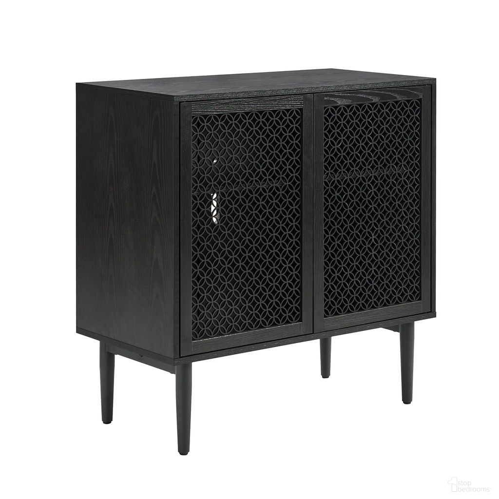 Adolf Accent Cabinet In Black