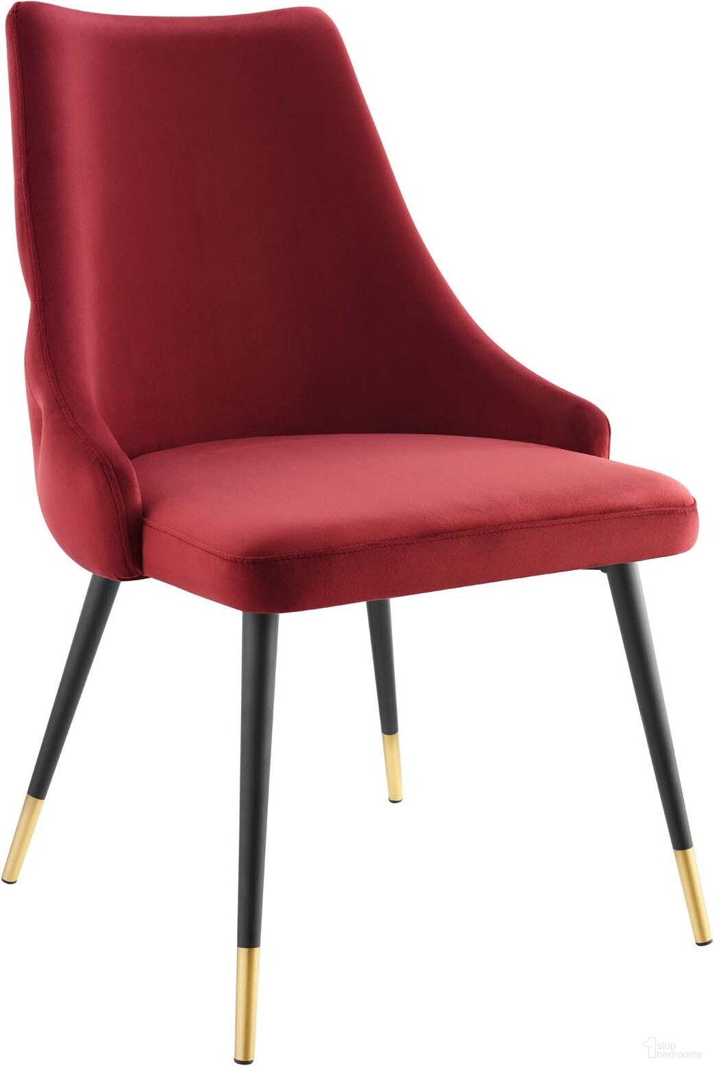 The appearance of Adorn Tufted Performance Velvet Dining Side Chair EEI-3907-MAR designed by Modway in the modern / contemporary interior design. This maroon piece of furniture was selected by 1StopBedrooms from Adorn Collection to add a touch of cosiness and style into your home. Sku: EEI-3907-MAR. Material: Plywood. Chair Type: Side Chair.