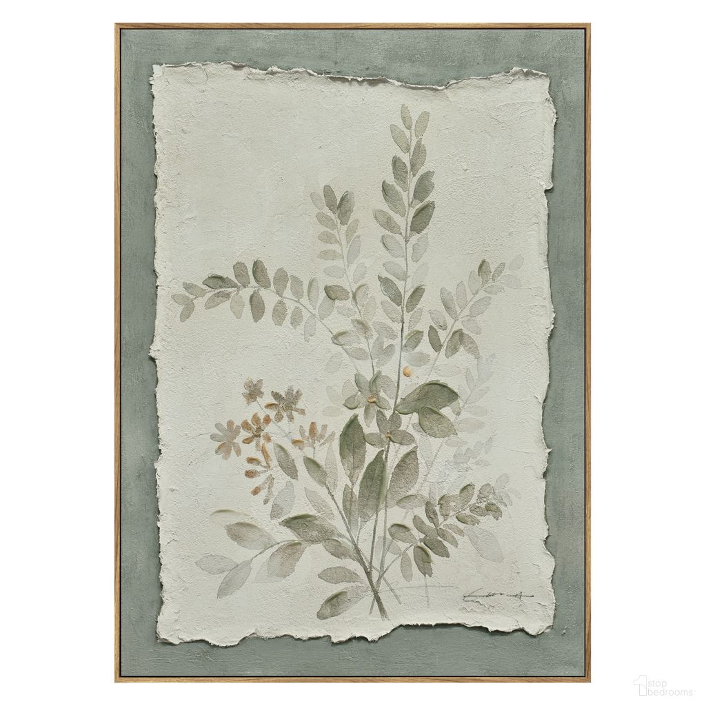 Adventurous Flowers on Paper II Canvas Wall Art In Multi