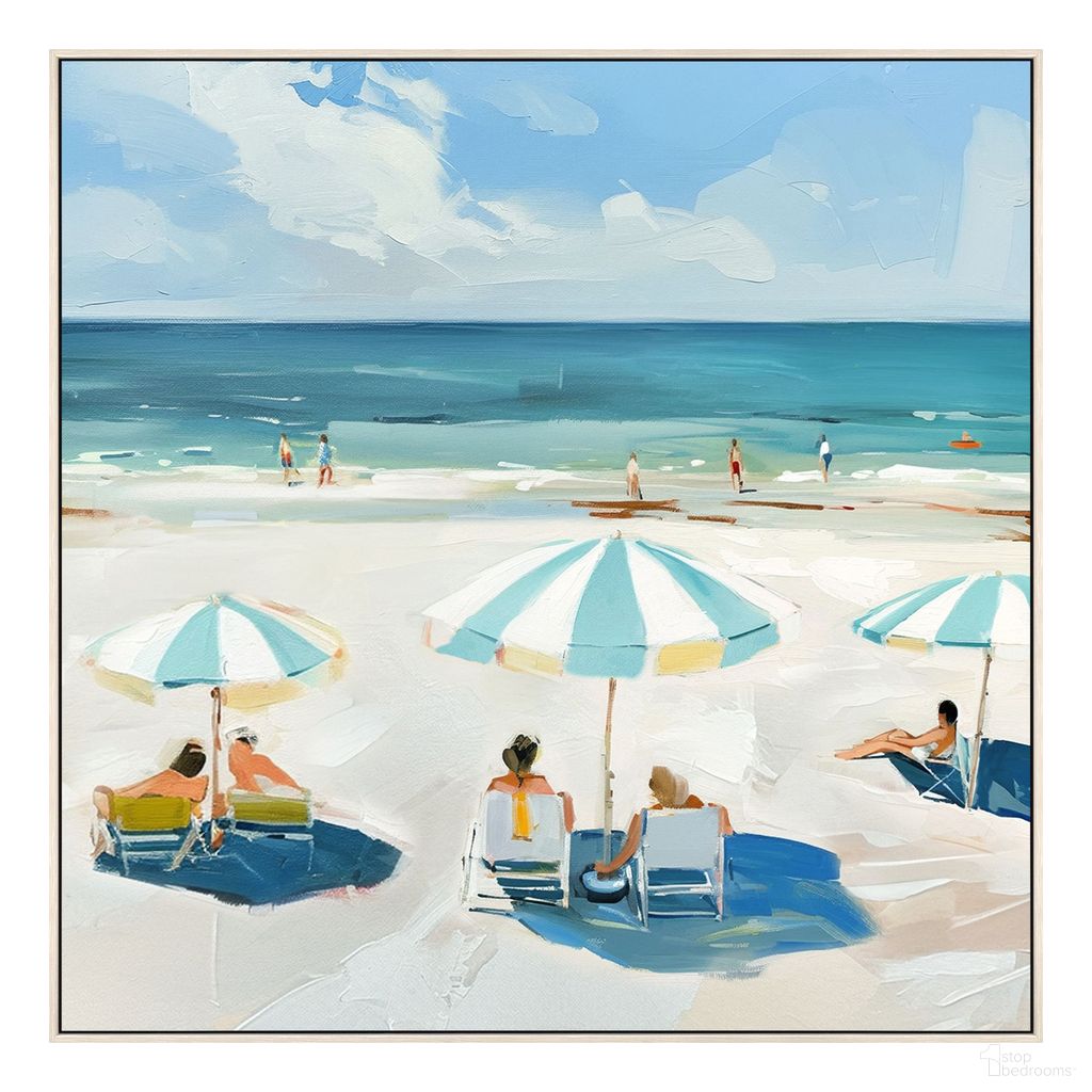 Adventurous Under the Umbrella I Canvas Wall Art In Multi