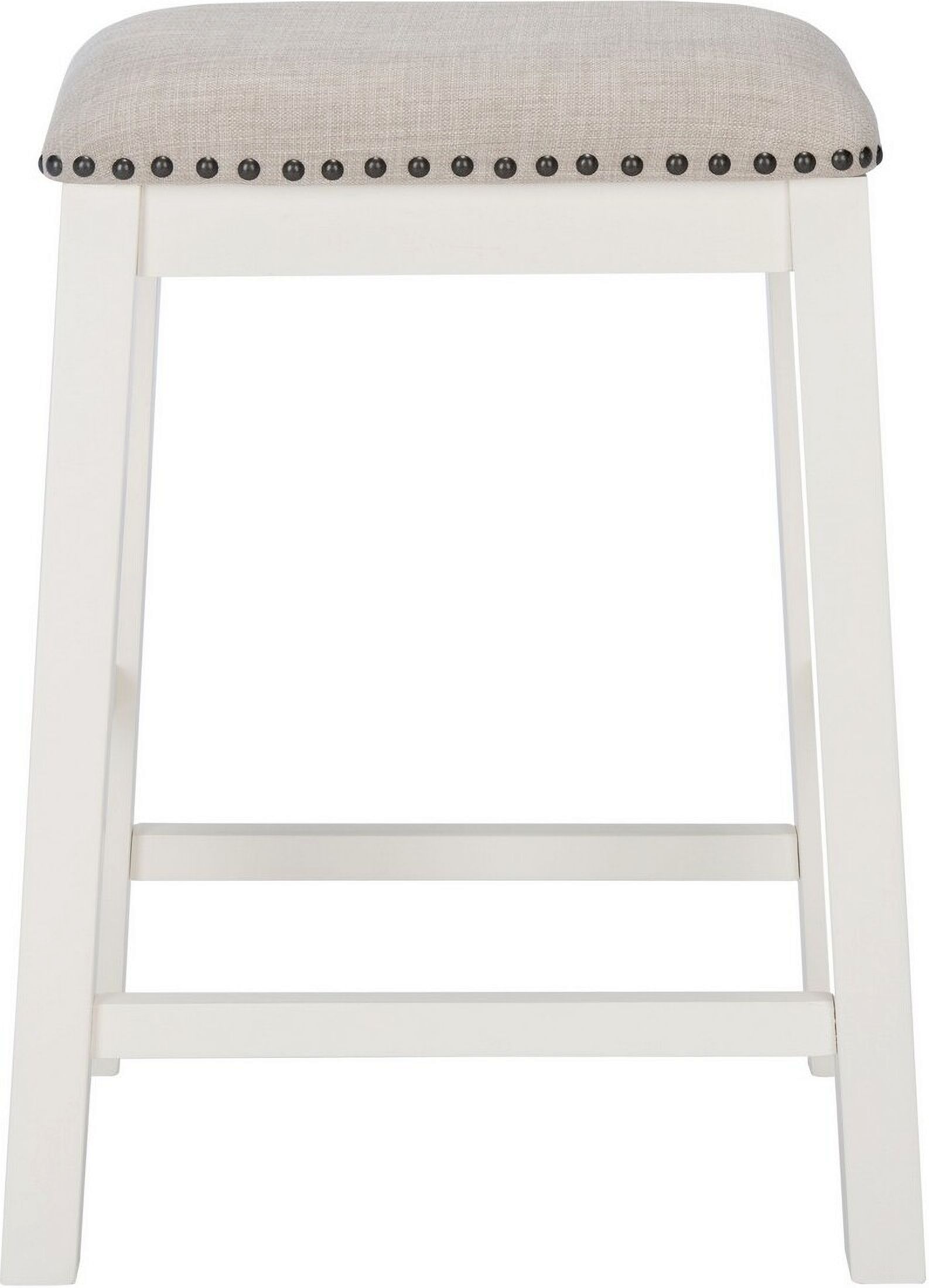 The appearance of Aero Counter Stool Set of 2 in White designed by Safavieh in the modern / contemporary interior design. This white piece of furniture was selected by 1StopBedrooms from Aero Collection to add a touch of cosiness and style into your home. Sku: STL9218A-SET2. Material: Wood.