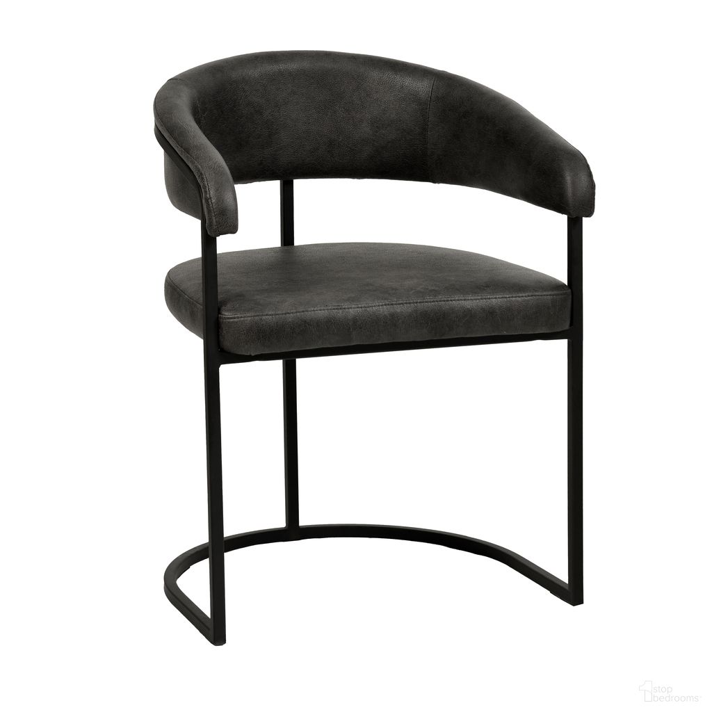 The appearance of Aero Modern Dining Chair Set of 4 In Charcoal designed by LeisureMod in the modern / contemporary interior design. This charcoal piece of furniture was selected by 1StopBedrooms from Aero Collection to add a touch of cosiness and style into your home. Sku: AC23CH4. Material: Leather. Chair Type: Arm Chair.