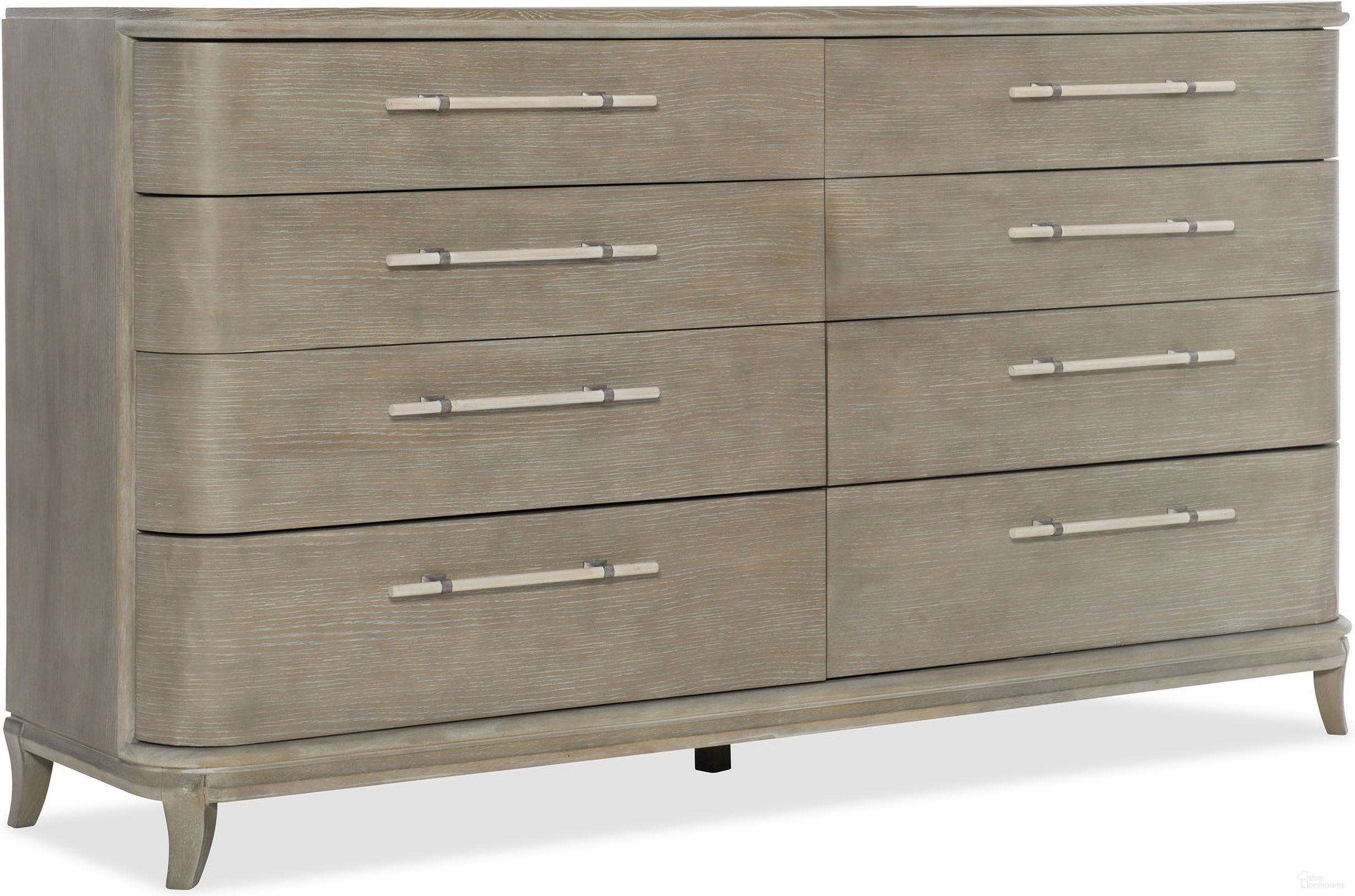 The appearance of Affinity Dresser designed by Hooker in the transitional interior design. This gray piece of furniture was selected by 1StopBedrooms from Affinity Collection to add a touch of cosiness and style into your home. Sku: 6050-90002-GRY. Material: Hardwood.