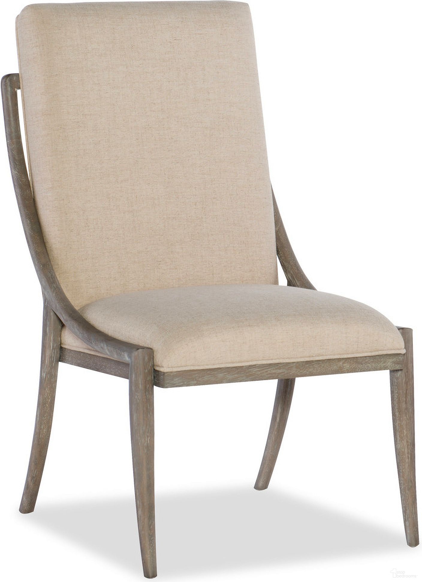 The appearance of Affinity Gray Slope Side Chair Set of 2 designed by Hooker in the transitional interior design. This beige piece of furniture was selected by 1StopBedrooms from Affinity Collection to add a touch of cosiness and style into your home. Sku: 6050-75510-GRY. Material: Fabric. Chair Type: Side Chair.