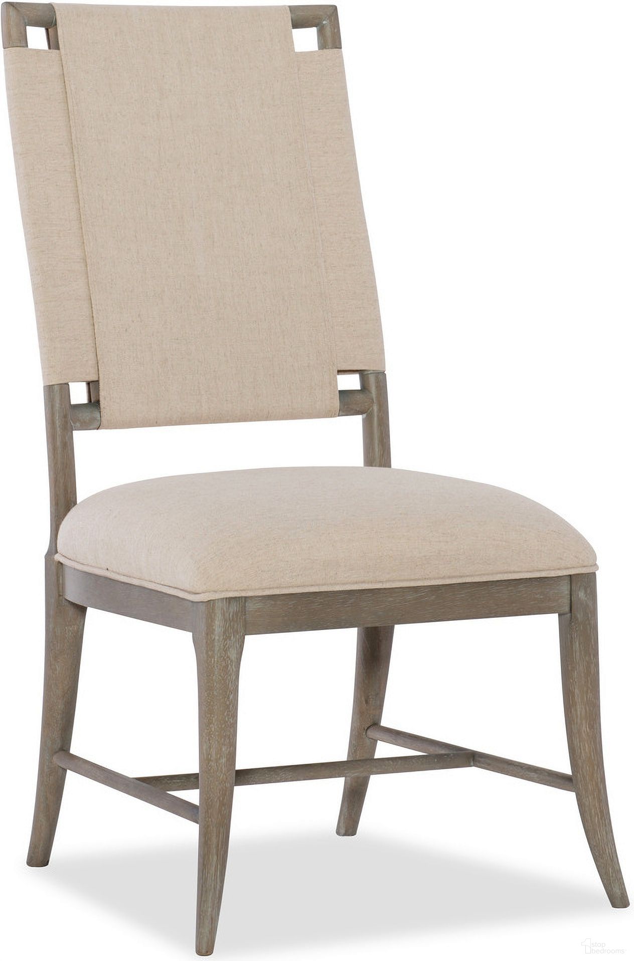 The appearance of Affinity Gray Upholstered Side Chair Set of 2 designed by Hooker in the transitional interior design. This beige piece of furniture was selected by 1StopBedrooms from Affinity Collection to add a touch of cosiness and style into your home. Sku: 6050-75410-GRY. Material: Fabric. Chair Type: Side Chair.