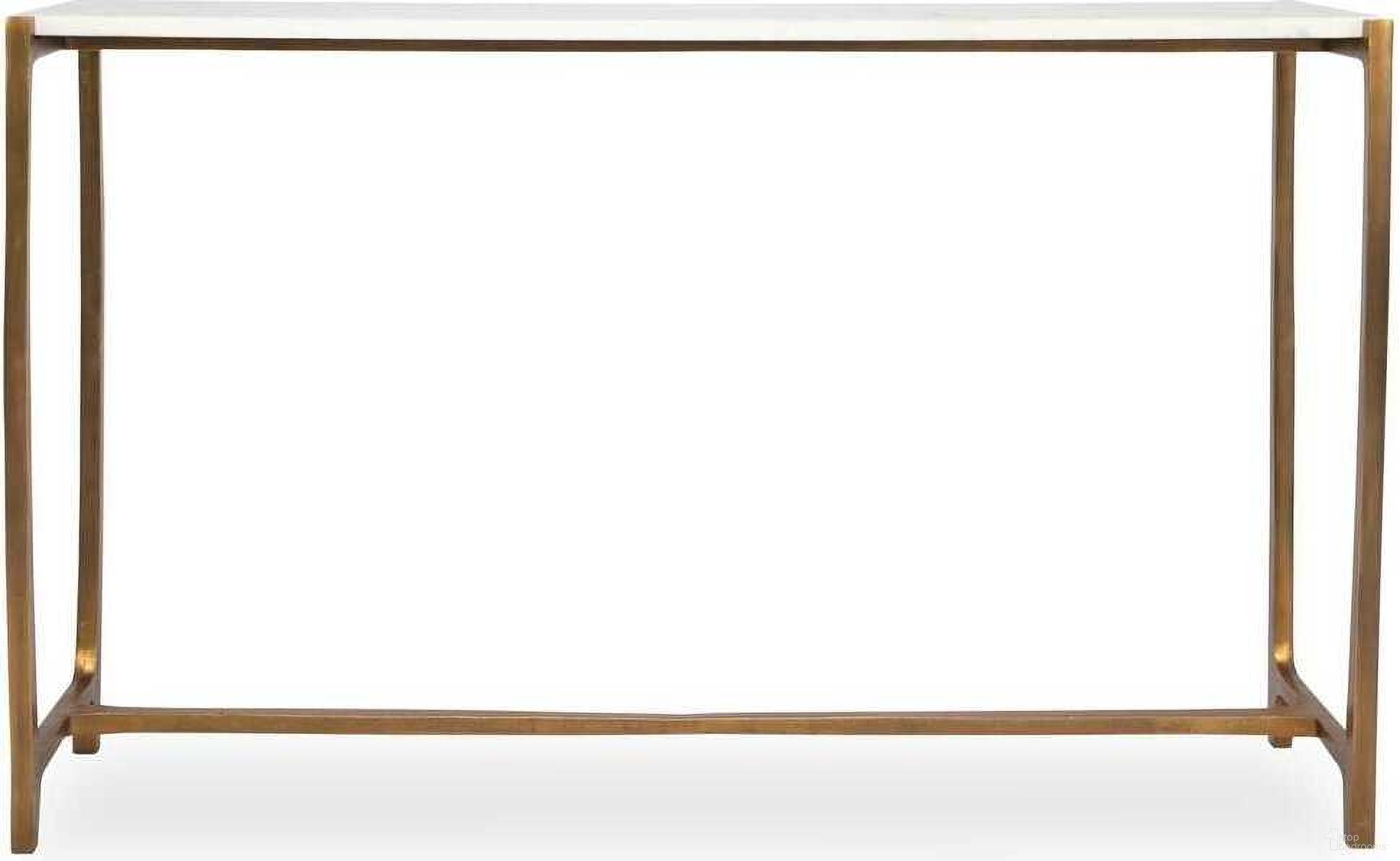 The appearance of Affinity Marble Console Table In Gold and White designed by Uttermost in the modern / contemporary interior design. This gold and white piece of furniture  was selected by 1StopBedrooms from Affinity Collection to add a touch of cosiness and style into your home. Sku: 22964. Material: Marble.