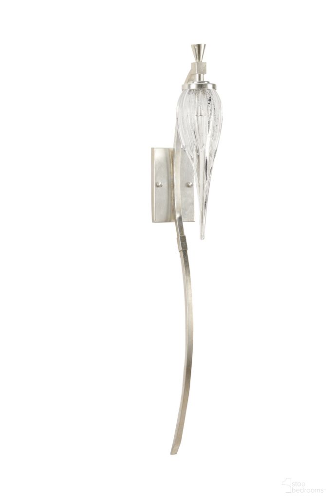 The appearance of Aiden Sconce In Silver designed by Wildwood in the interior design. This silver piece of furniture was selected by 1StopBedrooms from Wildwood Collection to add a touch of cosiness and style into your home. Sku: 67306. Material: Iron.