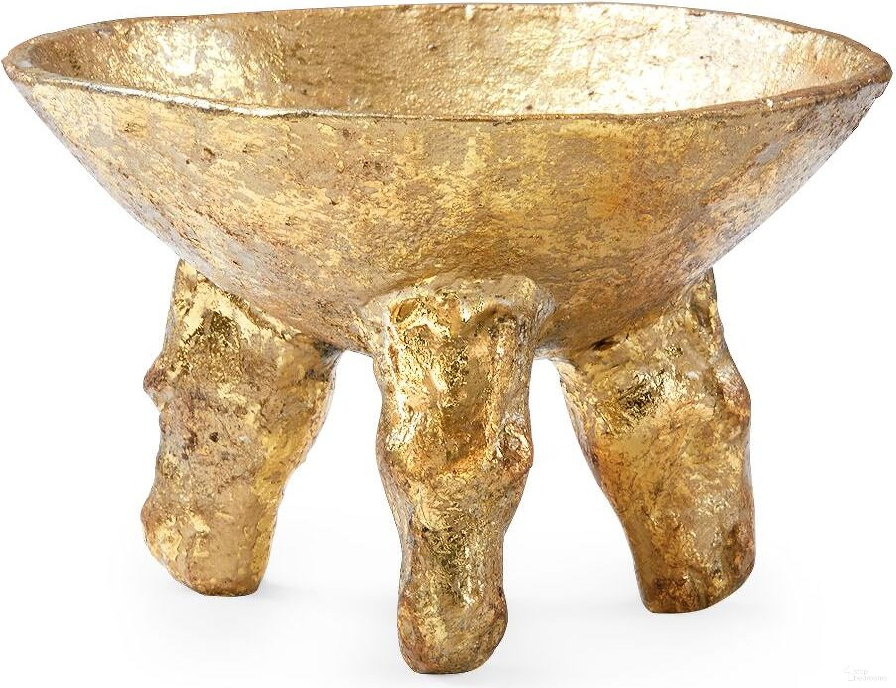 Akai Small Bowl In Gold Leaf