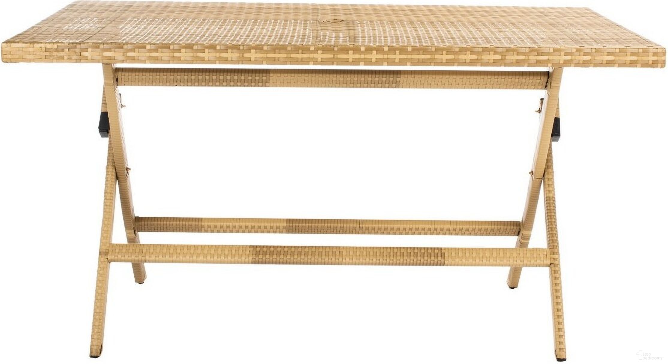 The appearance of Akita Folding Table in Natural and White designed by Safavieh in the modern / contemporary interior design. This natural and white piece of furniture was selected by 1StopBedrooms from Akita Collection to add a touch of cosiness and style into your home. Sku: PAT7503D. Material: Steel. Table Top Shape: Rectangular.