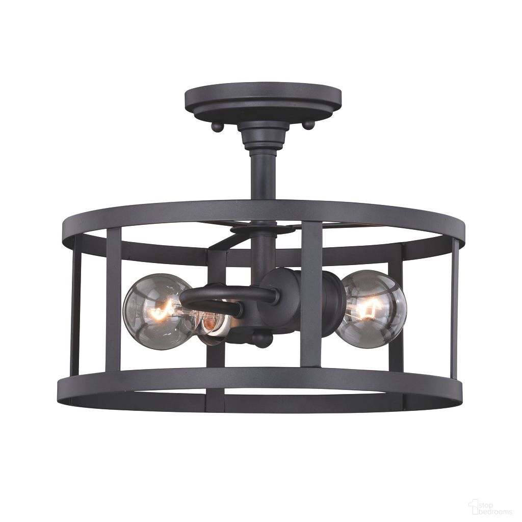 The appearance of Akron 12 Inch Semi-Flush Mount In Oil Rubbed Bronze designed by Vaxcel in the country / farmhouse interior design. This oil rubbed bronze piece of furniture was selected by 1StopBedrooms from Akron Collection to add a touch of cosiness and style into your home. Sku: C0186. Material: Steel.