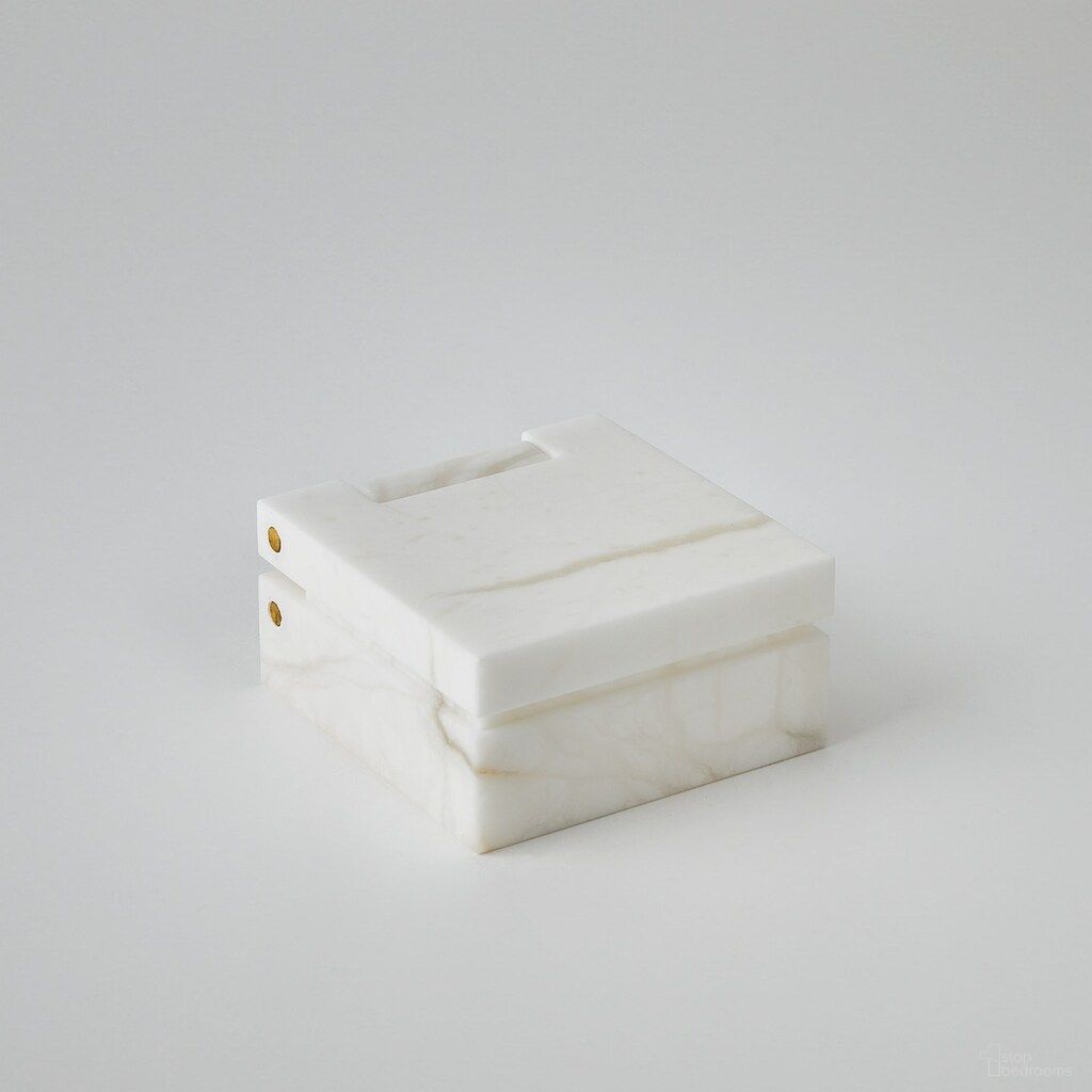 The appearance of Alabaster Small Hinged Box In White and Red designed by Global Views in the modern / contemporary interior design. This white and red piece of furniture  was selected by 1StopBedrooms from Alabaster Collection to add a touch of cosiness and style into your home. Sku: 331921. Material: Glass.