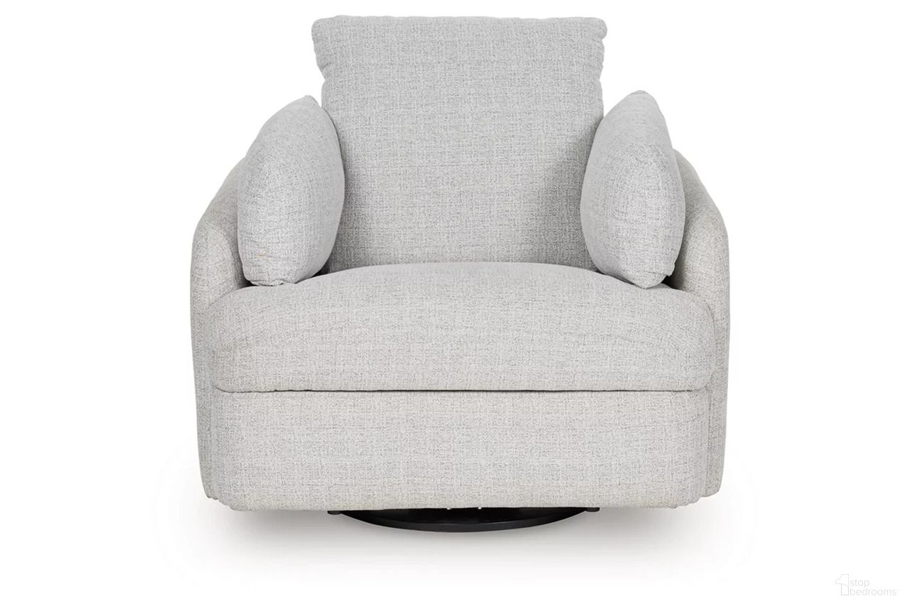 The appearance of Alainmont Next-Gen Nuvella Swivel Power Recliner In Stone designed by Signature Design by Ashley in the modern / contemporary interior design. This stone piece of furniture was selected by 1StopBedrooms from Alainmont Next-Gen Nuvella Collection to add a touch of cosiness and style into your home. Sku: A3000739. Material: Fabric.