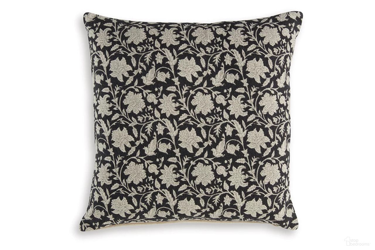 The appearance of Alanderson Pillow In Black/Ivory designed by Signature Design by Ashley in the transitional interior design. This black/ivory piece of furniture was selected by 1StopBedrooms from Alanderson Collection to add a touch of cosiness and style into your home. Sku: A1001100P. Material: Fabric.