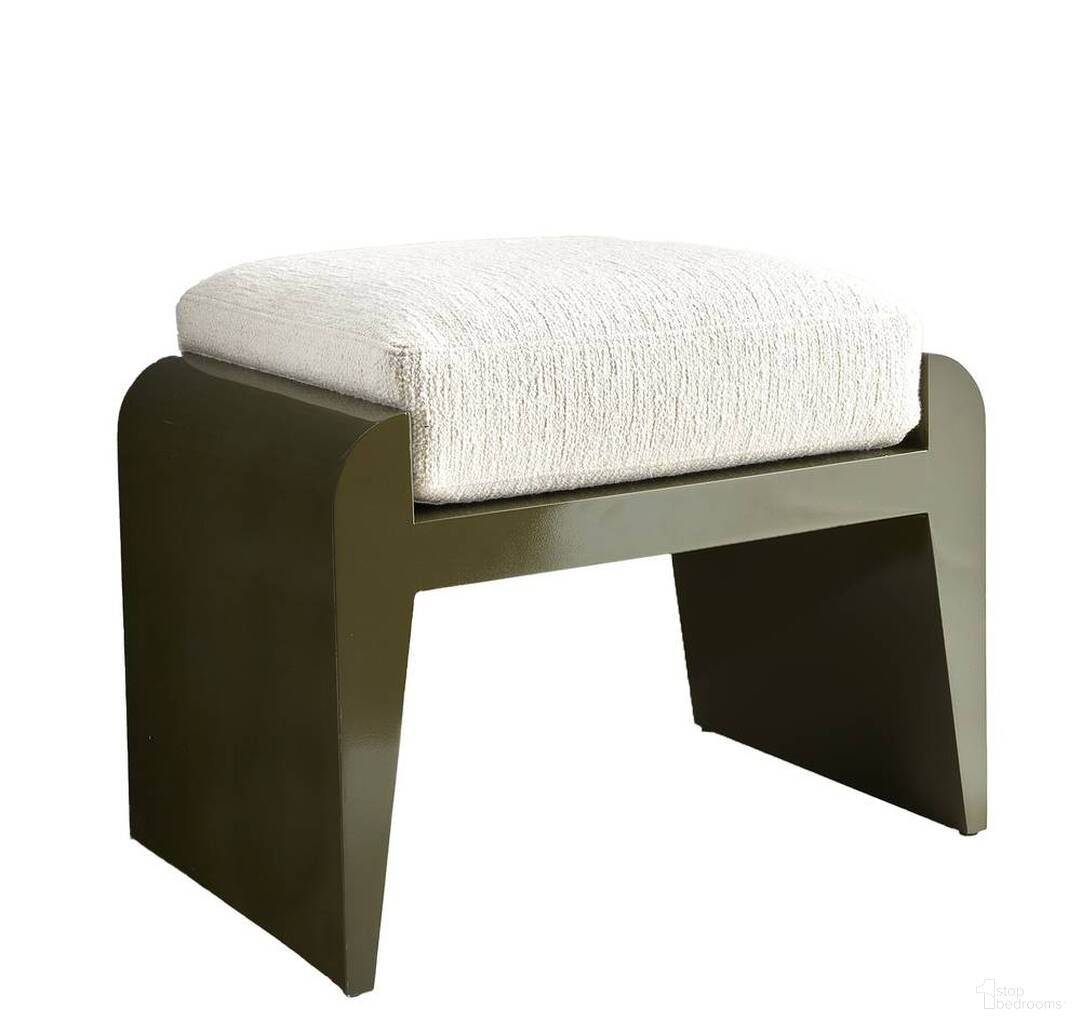 The appearance of Alanna Ottoman In Cloud designed by Arteriors in the modern / contemporary interior design. This cloud piece of furniture was selected by 1StopBedrooms from Alanna Collection to add a touch of cosiness and style into your home. Sku: FOS01. Material: Boucle.