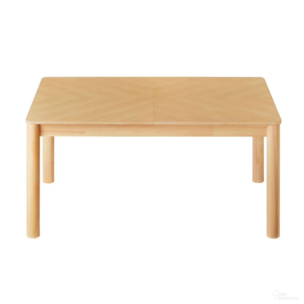 The appearance of Alba Extendable Dining Table In Oak designed by Modway in the modern / contemporary interior design. This oak piece of furniture was selected by 1StopBedrooms from Alba Collection to add a touch of cosiness and style into your home. Sku: EEI-7464-OAK. Table Base Style: Legs. Table Top Shape: Rectangular. Material: Laminate. Size: 35" x 75".