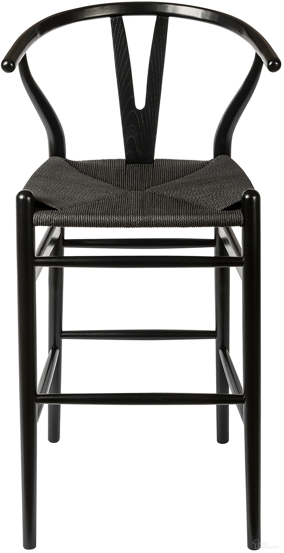 The appearance of Albany Bar Height Stool In Black designed by Aeon in the modern / contemporary interior design. This black piece of furniture was selected by 1StopBedrooms from Albany Collection to add a touch of cosiness and style into your home. Sku: AE9249-Bar-Blk-Blk. Material: Wood.