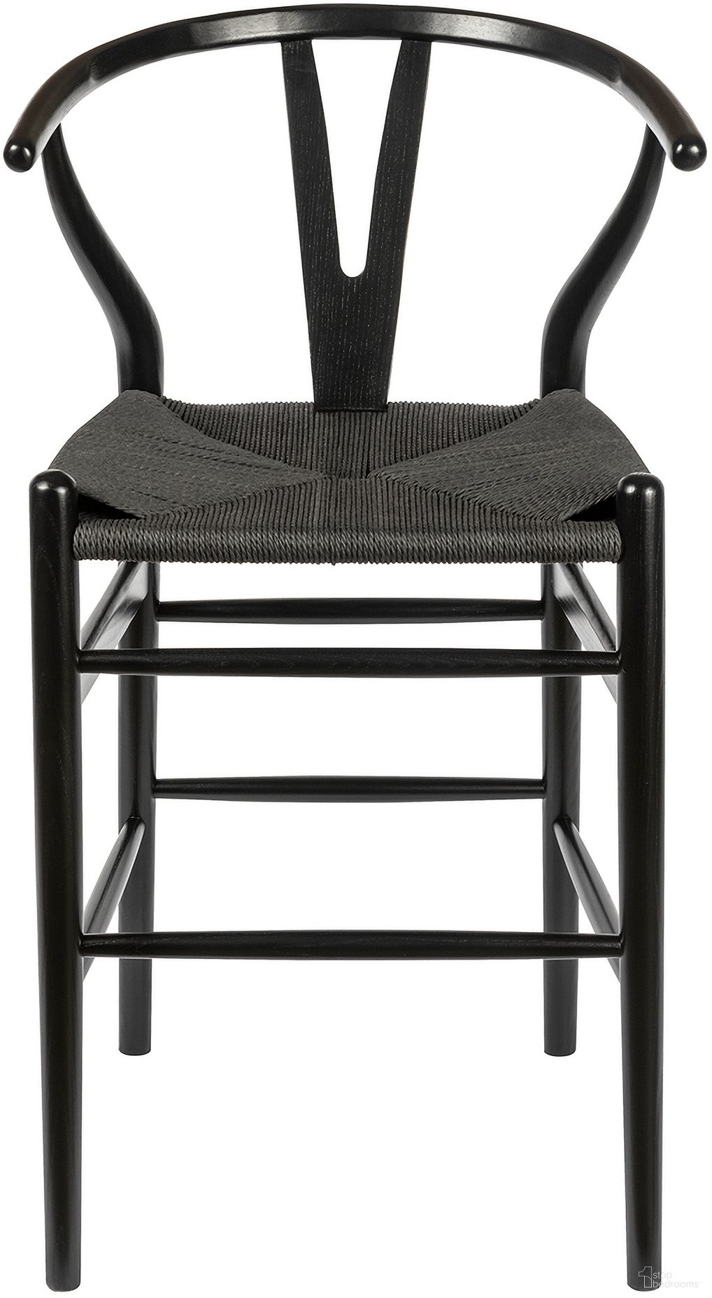 The appearance of Albany Counter Height Stool In Black designed by Aeon in the modern / contemporary interior design. This black piece of furniture was selected by 1StopBedrooms from Albany Collection to add a touch of cosiness and style into your home. Sku: AE6250-Ctr-Blk-Blk. Material: Wood.