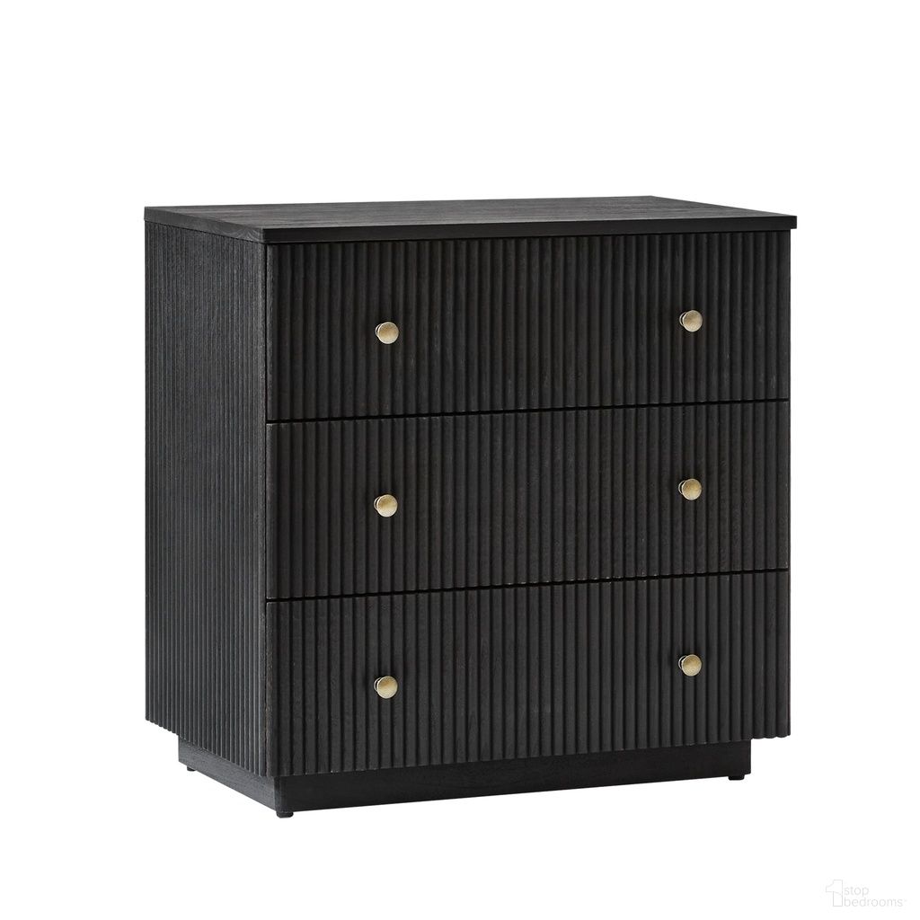 The appearance of Albert 3-Drawer Nightstand In Charcoal designed by Karat Home in the modern / contemporary interior design. This charcoal piece of furniture was selected by 1StopBedrooms from Albert Collection to add a touch of cosiness and style into your home. Sku: NSCL1332-CHA. Material: Solid Wood.
