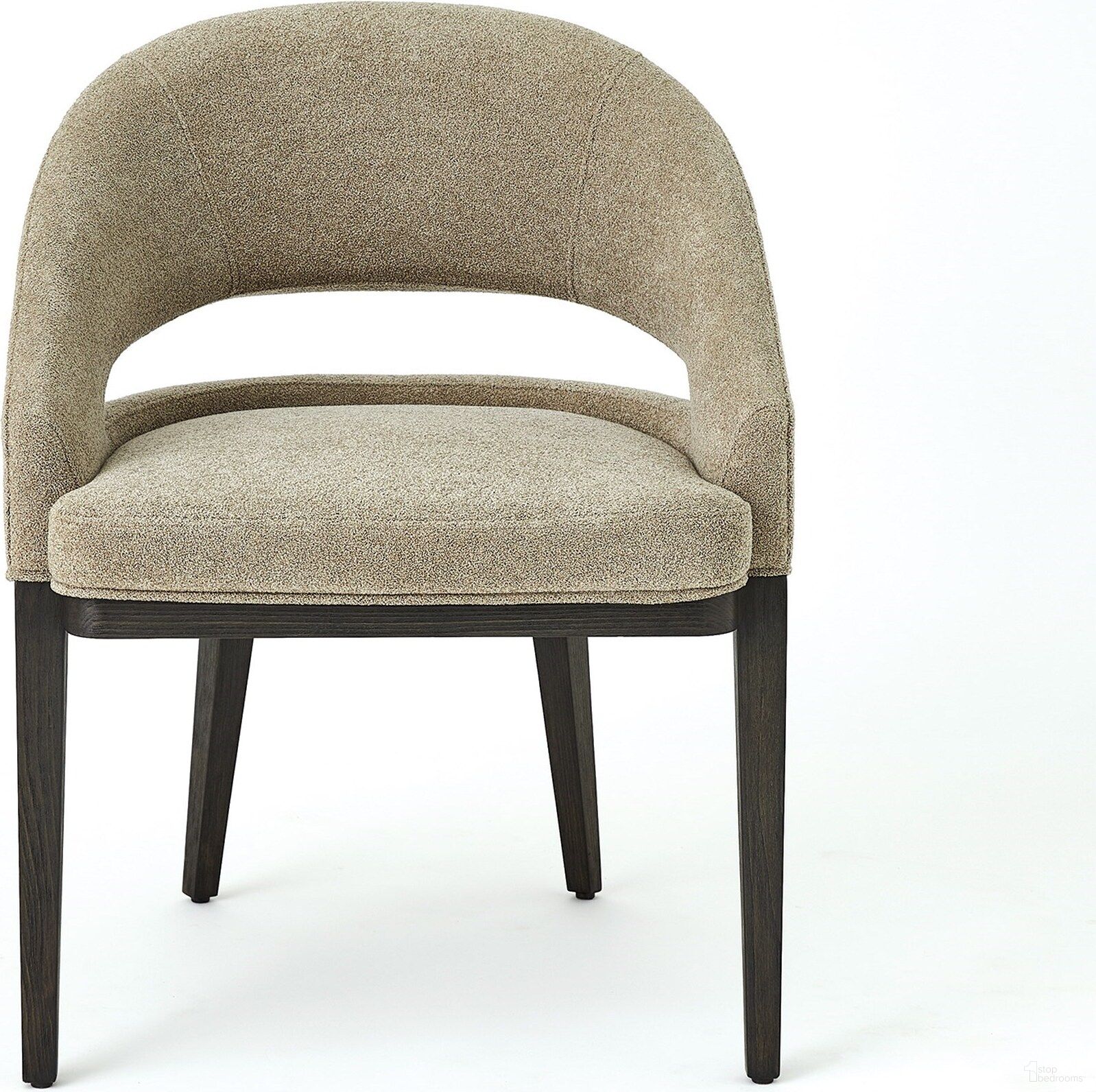 The appearance of Alcott Dining Chair In Otter designed by Global Views in the modern / contemporary interior design. This gray piece of furniture was selected by 1StopBedrooms from Alcott Collection to add a touch of cosiness and style into your home. Sku: 720259. Material: Wood. Chair Type: Side Chair.