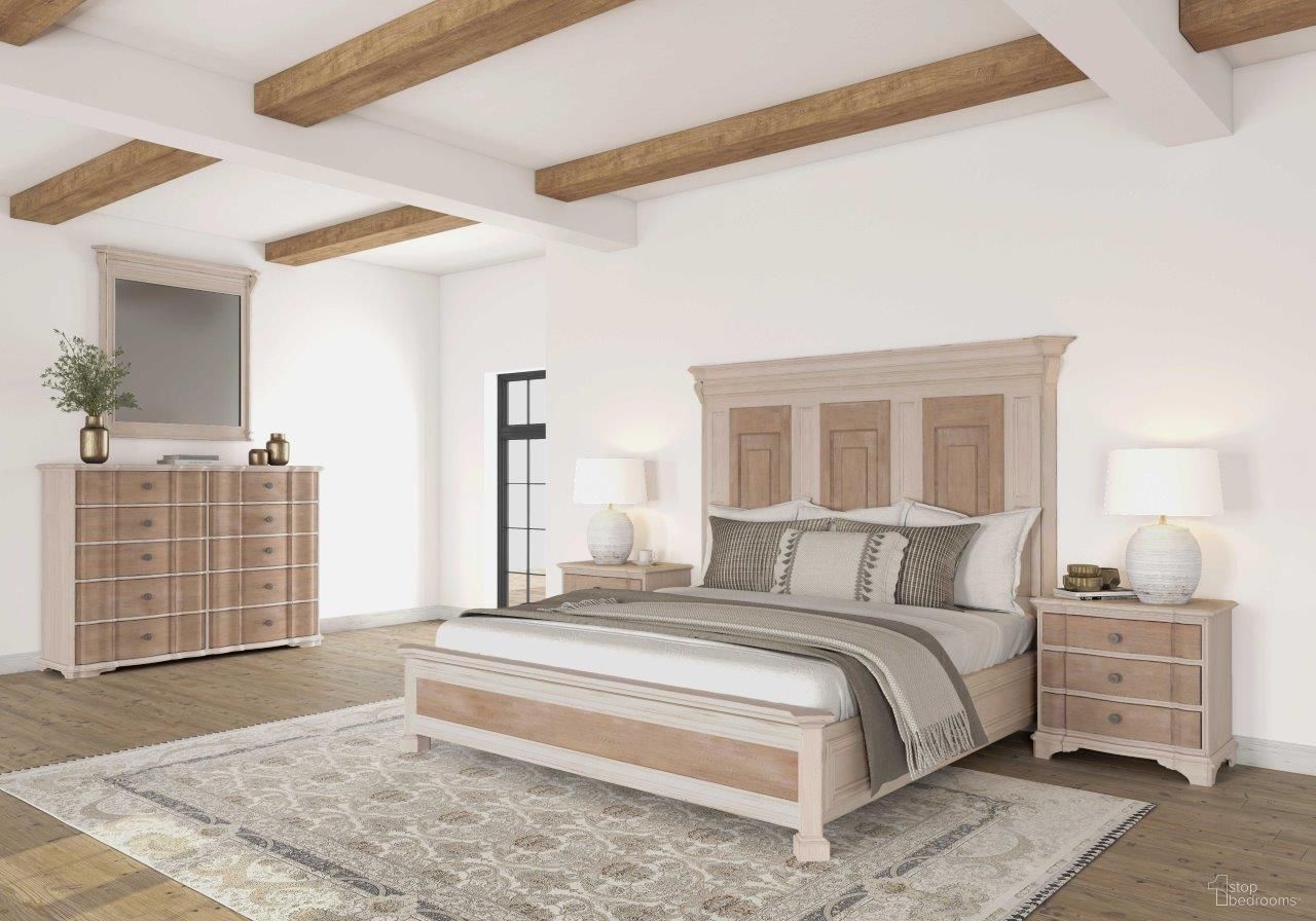 The appearance of Alcove Bedroom Set In Light Brown designed by A.R.T. in the traditional interior design. This light brown piece of furniture was selected by 1StopBedrooms from Alcove Collection to add a touch of cosiness and style into your home. Sku: 321135-2801HB;321135-2801FB;321135-2801RS;321140-2801. Bed Type: Panel Bed. Material: Wood. Bed Size: Queen.