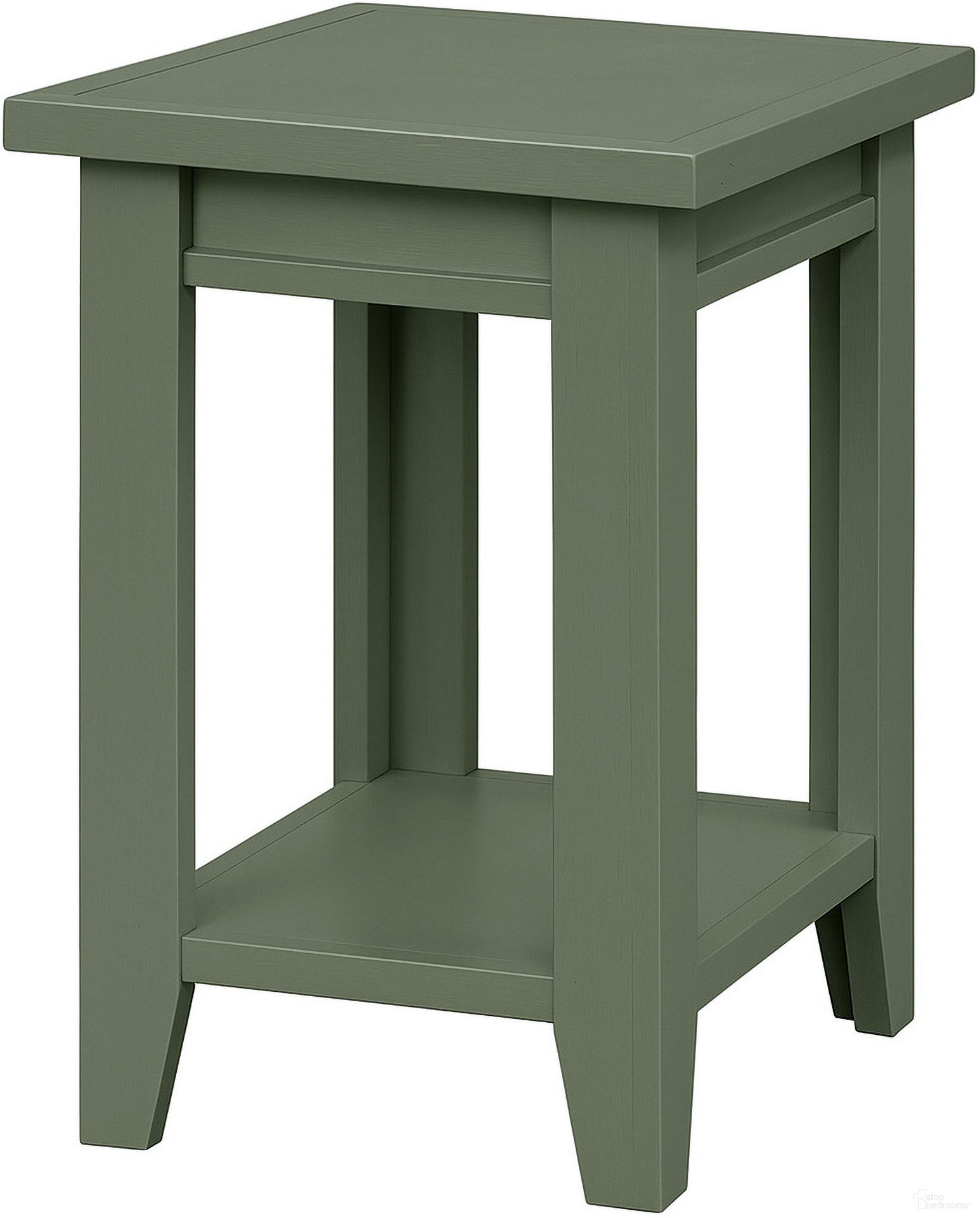 The appearance of Alder Grove Chairside Table In Sandy Brown designed by Aspenhome in the rustic / southwestern interior design. This sand brown piece of furniture  was selected by 1StopBedrooms from Alder Grove Collection to add a touch of cosiness and style into your home. Sku: DG913-SBR. Material: Wood.
