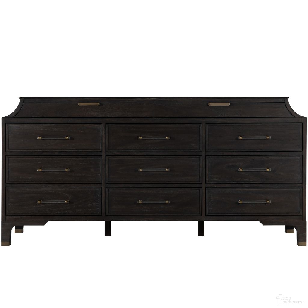 The appearance of Alexandra Dresser In Cerused Forest Black designed by Gabby in the transitional interior design. This cerused forest black piece of furniture was selected by 1StopBedrooms from Alexandra Collection to add a touch of cosiness and style into your home. Sku: SCH-175633. Material: Acrylic.