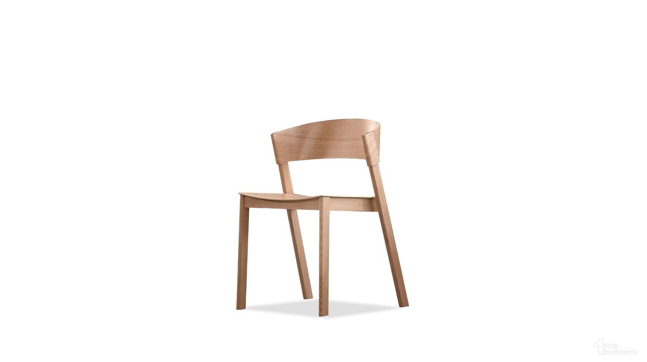 The appearance of Alf Dining Chair Set of 2 Solid Oak Frame In Natural designed by Mobital in the modern / contemporary interior design. This natural piece of furniture  was selected by 1StopBedrooms from Alf Collection to add a touch of cosiness and style into your home. Sku: DCH-ALF9-NATU-. Material: Solid Oak. Chair Type: Side Chair.