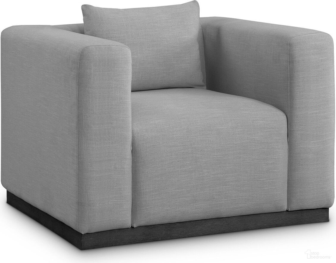 The appearance of Alfie Linen Textured Fabic Chair In Grey designed by Meridian in the modern / contemporary interior design. This grey piece of furniture was selected by 1StopBedrooms from Alfie Collection to add a touch of cosiness and style into your home. Sku: 642Grey-C. Material: Rubberwood.