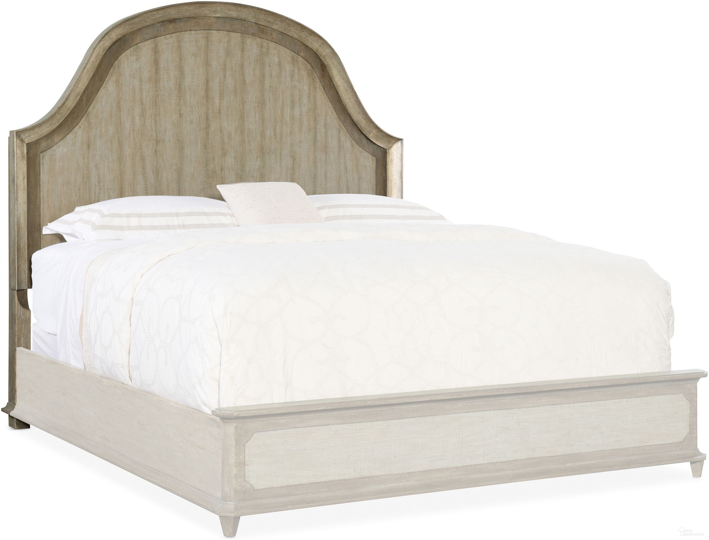 The appearance of Alfresco Sorrento Soft Taupe Lauro Queen Panel Headboard designed by Hooker in the transitional interior design. This beige piece of furniture  was selected by 1StopBedrooms from Alfresco Collection to add a touch of cosiness and style into your home. Sku: 6025-90251-83. Material: Wood. Bed Size: Queen.