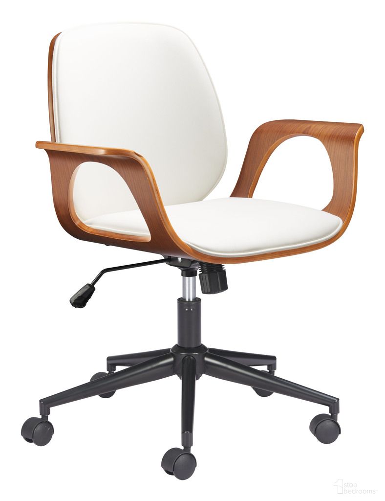 Ali Office Chair In White