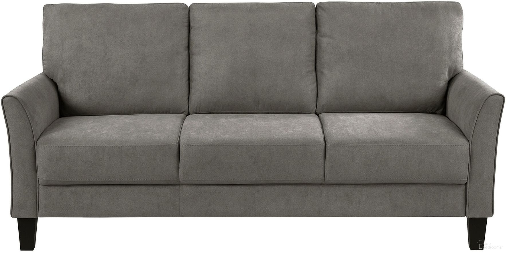 The appearance of Aliana Sofa In Chocolate designed by Homelegance in the transitional interior design. This chocolate piece of furniture was selected by 1StopBedrooms from Aliana Collection to add a touch of cosiness and style into your home. Sku: 9519CHC-3. Material: Textured.