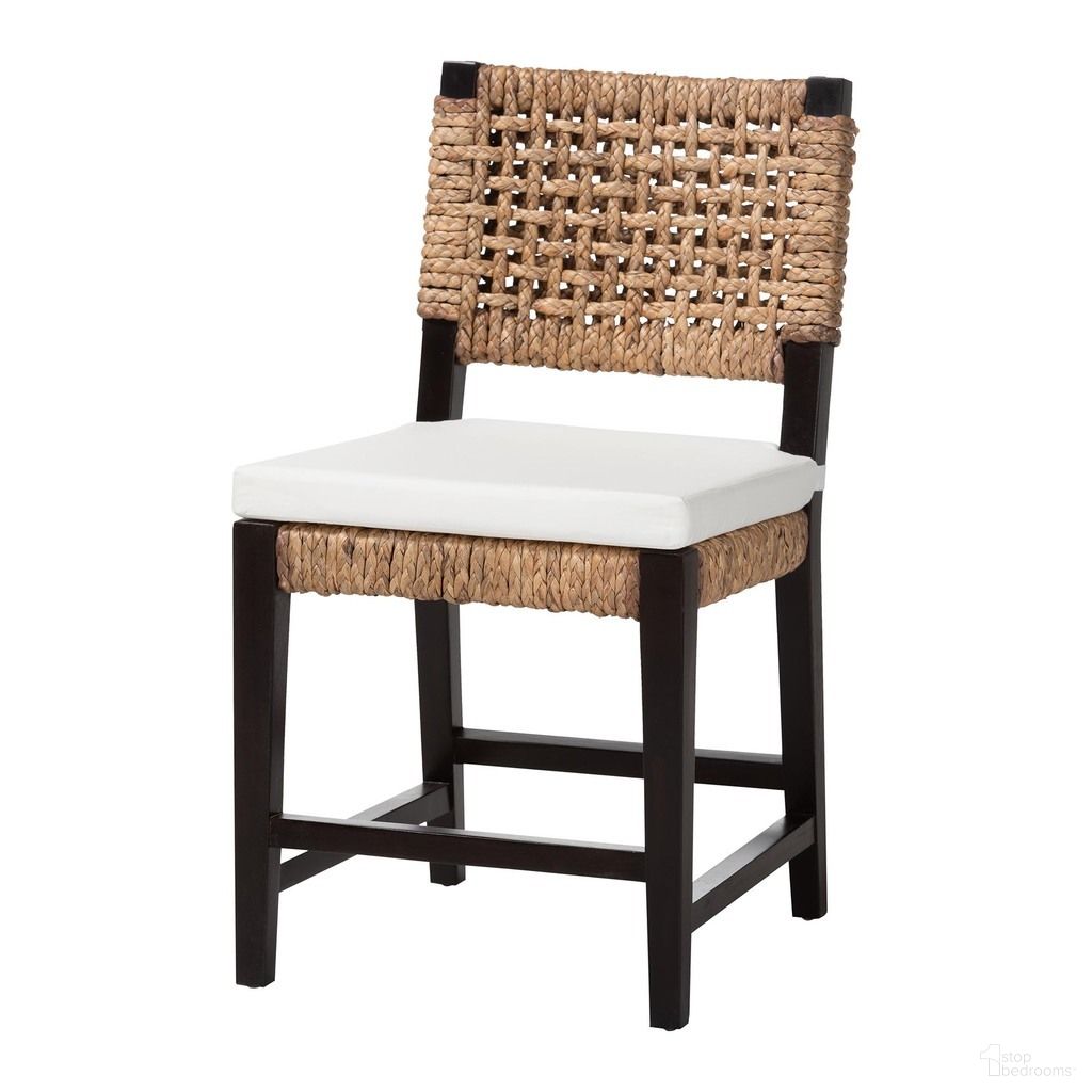 The appearance of Alise Wood and Seagrass Dining Chair In Dark Brown and Natural designed by Baxton Studio in the bohemian interior design. This dark brown and natural piece of furniture was selected by 1StopBedrooms from Alise Collection to add a touch of cosiness and style into your home. Sku: Alise-Mahogany-Cushion-DC. Material: Mahogany. Chair Type: Side Chair.