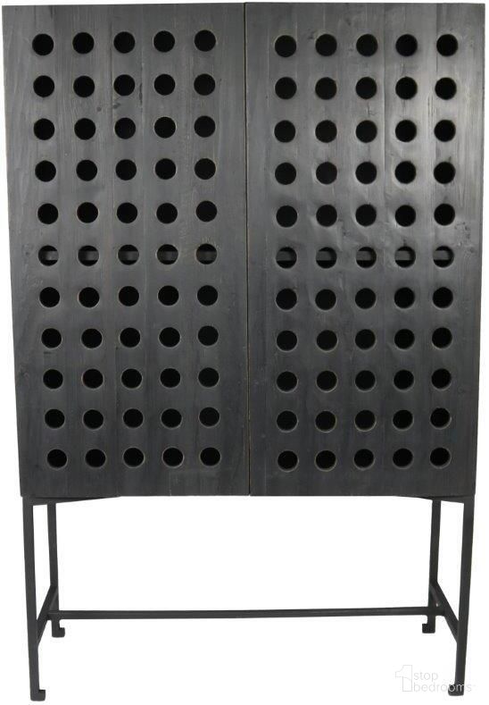 The appearance of Aliso Becca 2-Door Cabinet In Dark Gray designed by Moti in the coastal interior design. This dark gray piece of furniture was selected by 1StopBedrooms from Aliso Collection to add a touch of cosiness and style into your home. Sku: 69001001B. Material: Wood.