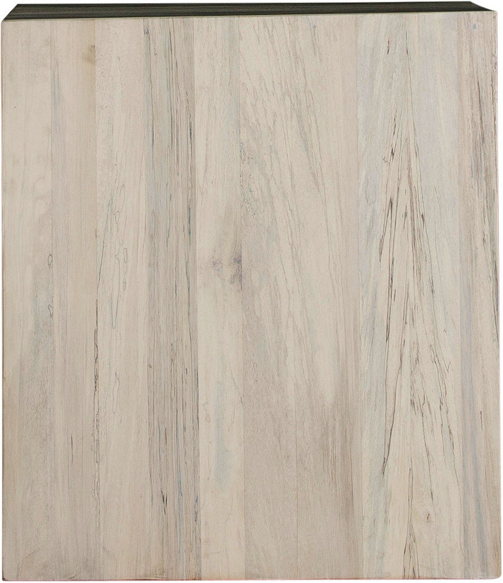 The appearance of Alistair Spalted Side Table In Natural and White designed by Gabby in the transitional interior design. This natural/white piece of furniture  was selected by 1StopBedrooms from Alistair Collection to add a touch of cosiness and style into your home. Sku: SCH-175506. Material: Wood.