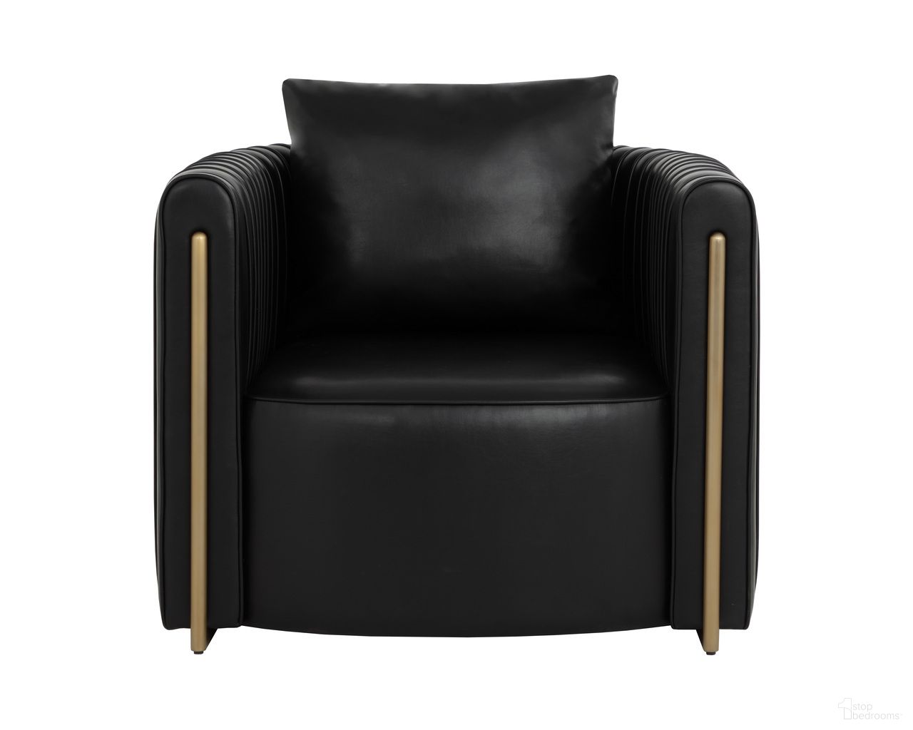 Alix Lounge Chair In Cantina Black