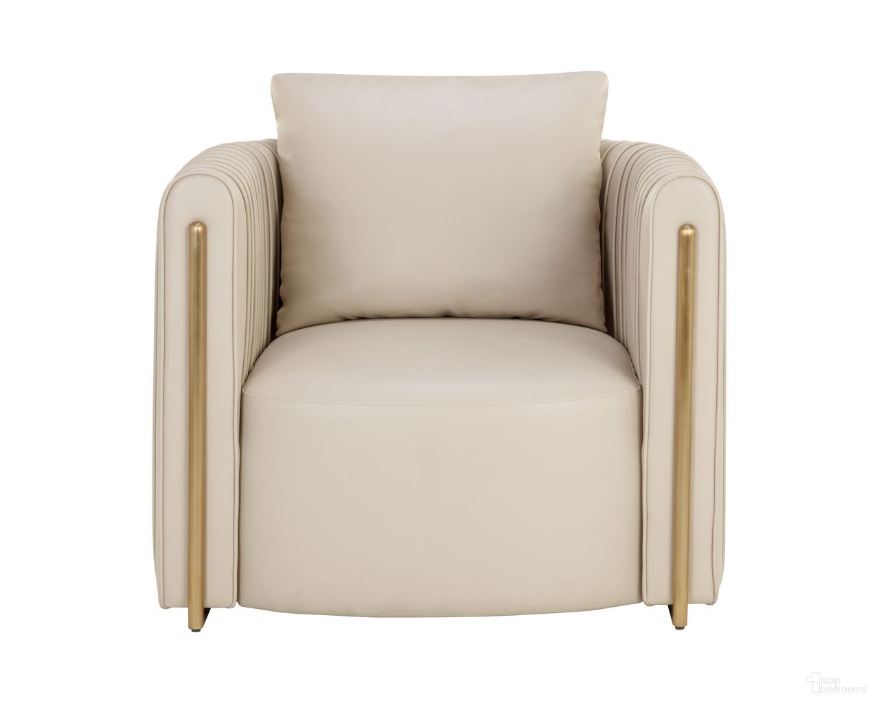 Alix Lounge Chair In Napa Beige