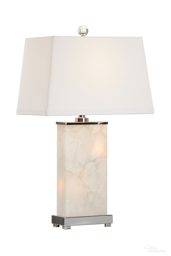 The appearance of Allen Alabaster Table Lamp In White and Cream designed by Wildwood in the modern / contemporary interior design. This white/cream piece of furniture was selected by 1StopBedrooms from Wildwood Collection to add a touch of cosiness and style into your home. Sku: 61009. Material: Marble.