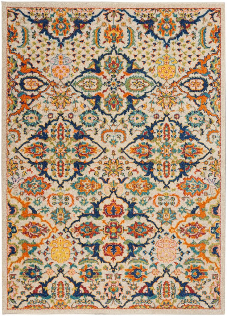 Allur 6' x 9' Indoor Rug In Ivory Multi
