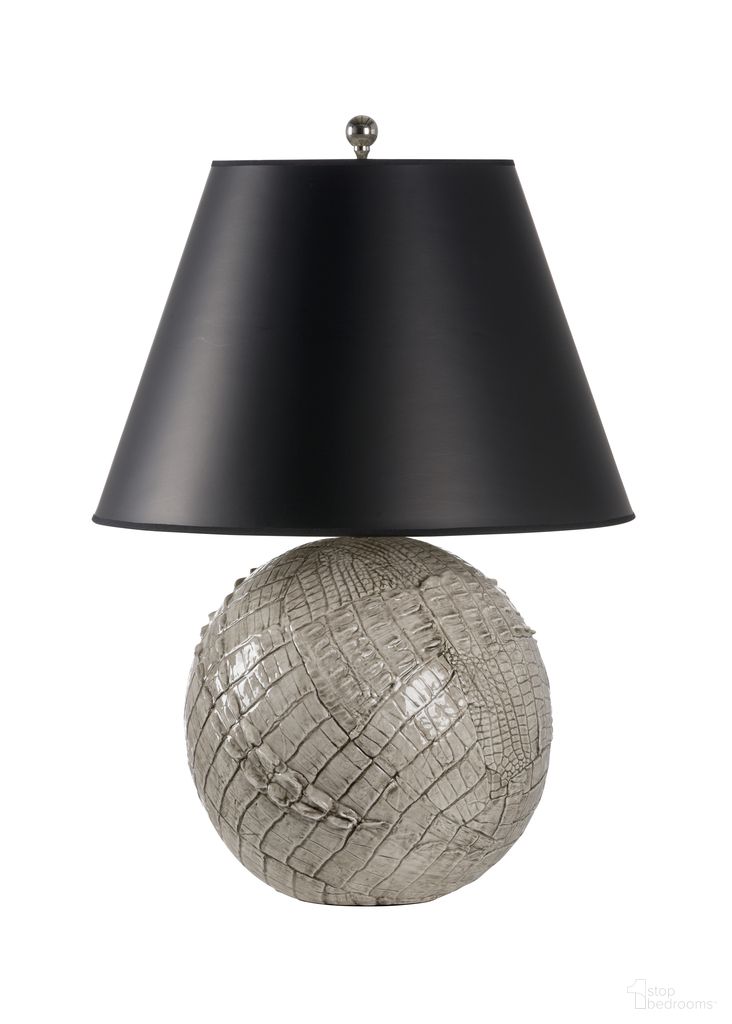 Ally Gray Lamp In Gray