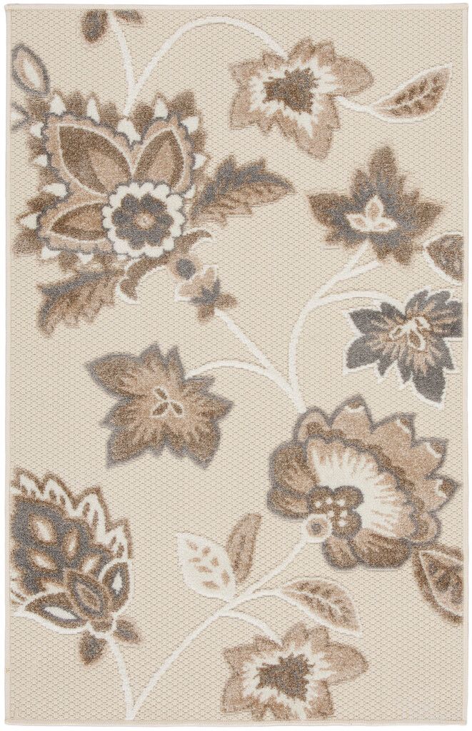 Aloha 2'8" x 4' Farmhouse Rug In Beige
