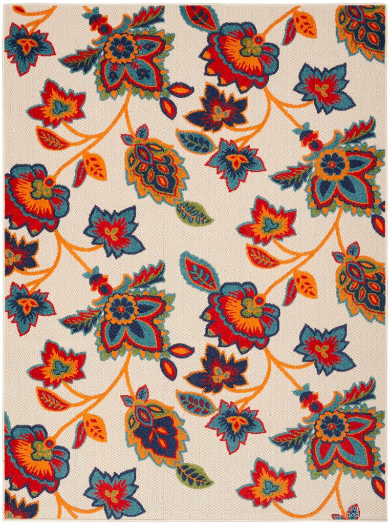 The appearance of Aloha 9' x 12' Contemporary Rug In Multicolor designed by Nourison in the modern / contemporary interior design. This multicolor piece of furniture was selected by 1StopBedrooms from Aloha Collection to add a touch of cosiness and style into your home. Sku: 99446169341. Material: Polypropylene.