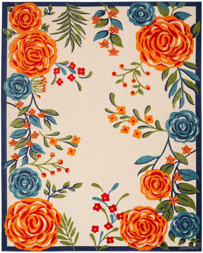 The appearance of Aloha 9' x 12' Contemporary Rug In Multicolor designed by Nourison in the modern / contemporary interior design. This multicolor piece of furniture was selected by 1StopBedrooms from Aloha Collection to add a touch of cosiness and style into your home. Sku: 99446170392. Material: Polypropylene.