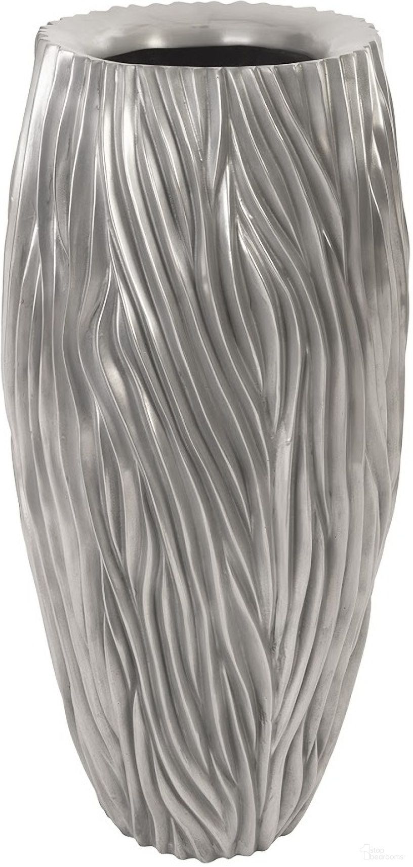 The appearance of Alon Planter In Gray designed by Phillips Collection in the modern / contemporary interior design. This gray piece of furniture  was selected by 1StopBedrooms from Outdoor Collection to add a touch of cosiness and style into your home. Sku: PH82317. Material: Resin.