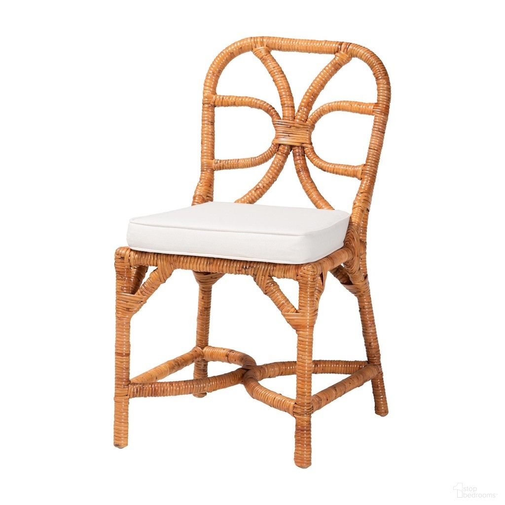 The appearance of Alondra Handwoven Rattan Dining Side Chair In Light Honey designed by Baxton Studio in the bohemian interior design. This light honey piece of furniture was selected by 1StopBedrooms from Alondra Collection to add a touch of cosiness and style into your home. Sku: Alondra-Light Honey/Rattan-No Arm-Cushion-DC. Material: Natural Rattan. Chair Type: Side Chair.