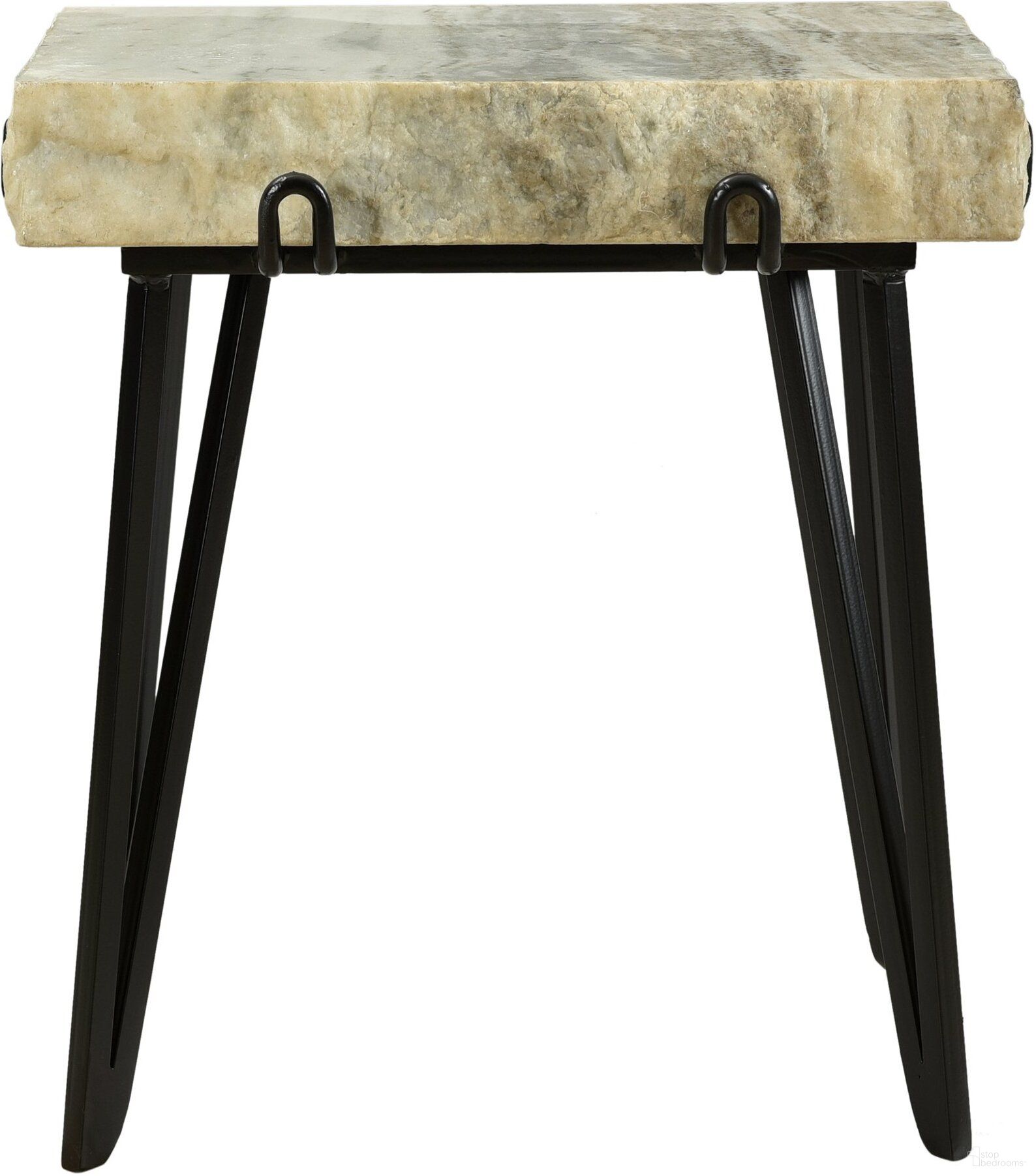 The appearance of Alpert Light Brown Marble Accent Table designed by Moes Home in the modern / contemporary interior design. This brown piece of furniture  was selected by 1StopBedrooms from Alpert Collection to add a touch of cosiness and style into your home. Sku: IK-1011-21. Material: Stone.
