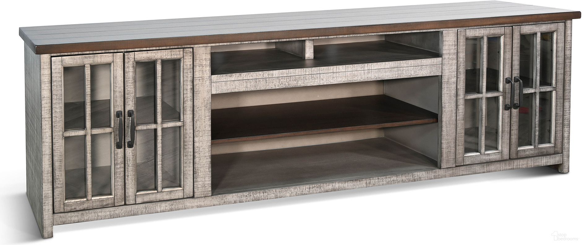 Alpine Media Console In Grey