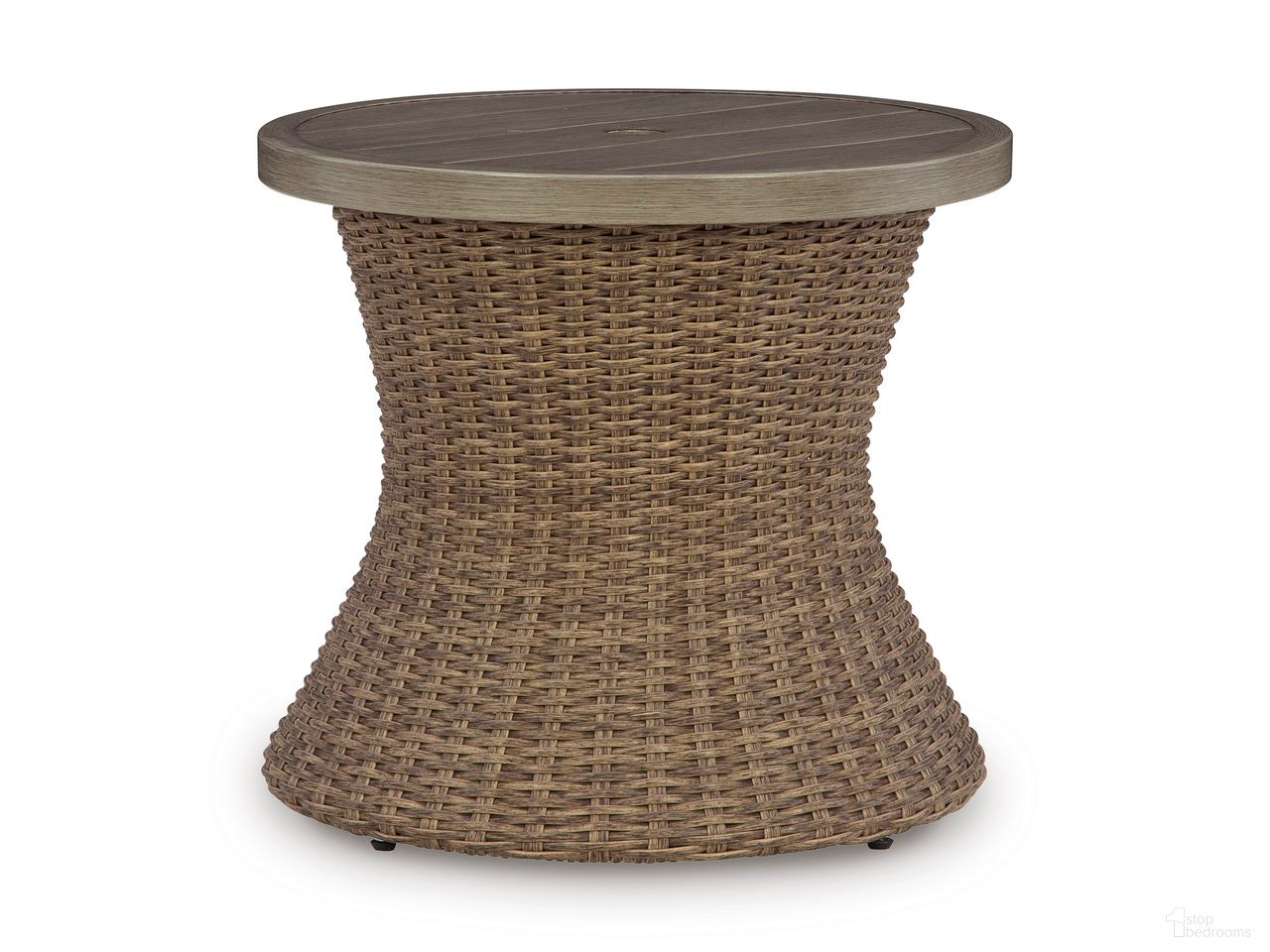 Alsap Outdoor End Table In Beige